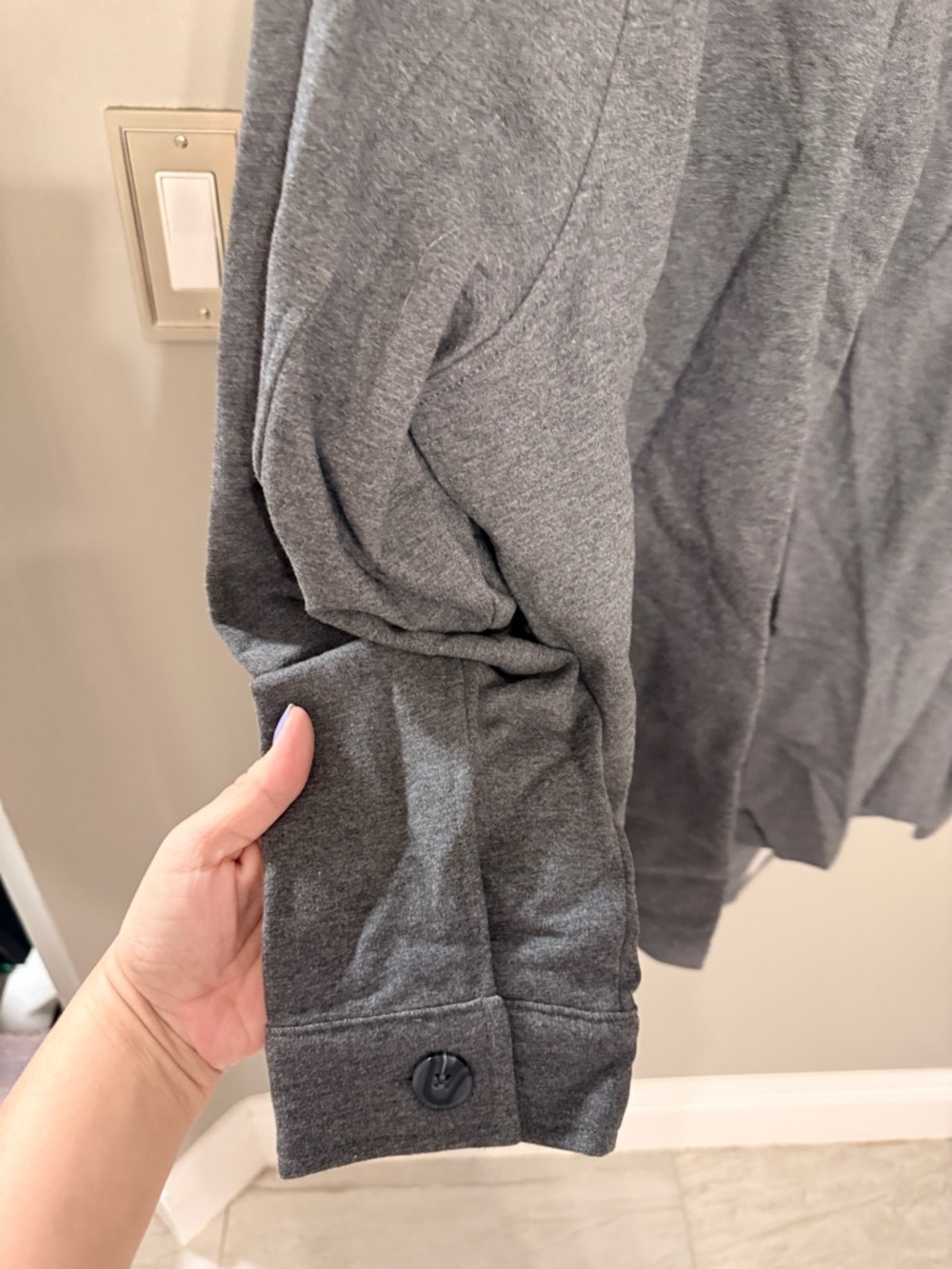 torrid Gray Knit Blazer Jacket - Picture 5 of 6